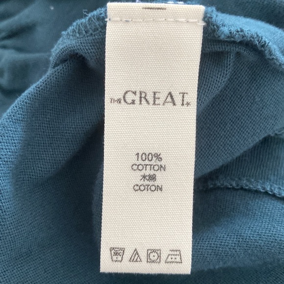 THE GREAT Ruffle Tee - Picture 5 of 5